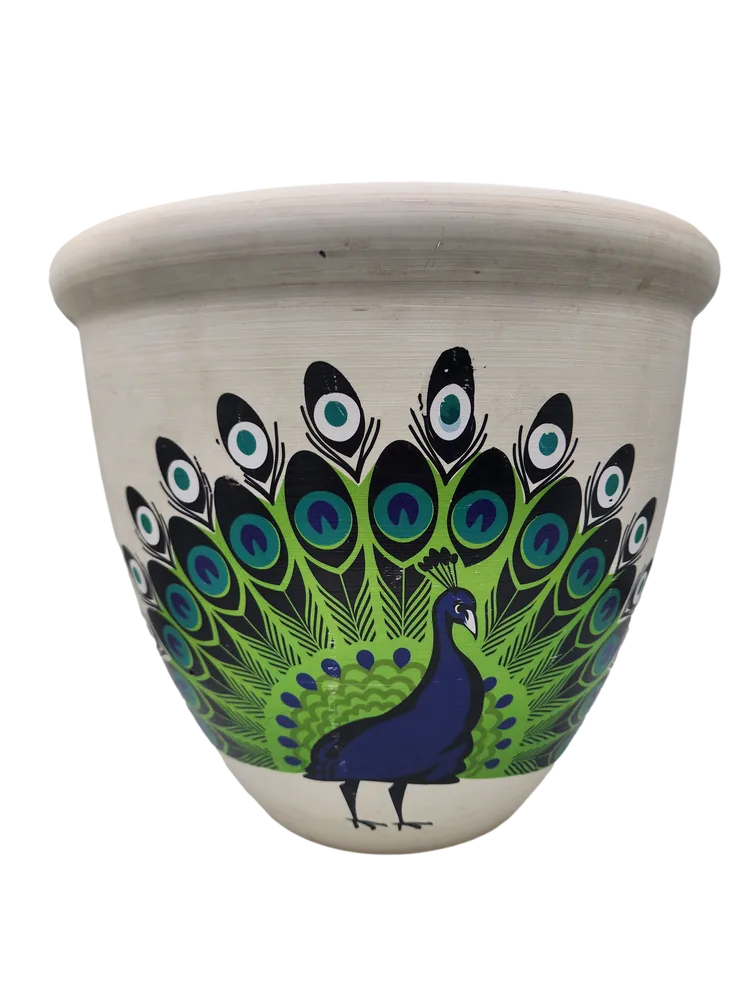Printed decorative pot